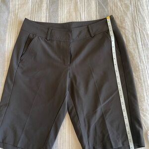 Tommy Armour Golf/athletic Women's Tailored Black Bermuda Shorts